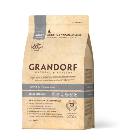 Grandorf Sterilized küülik/pr.riis 400g