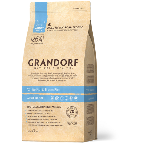 Grandorf Indoor valge kala/pr.riis 2kg