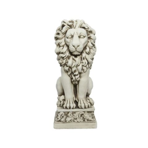 Lõvi alusel valge h61cm