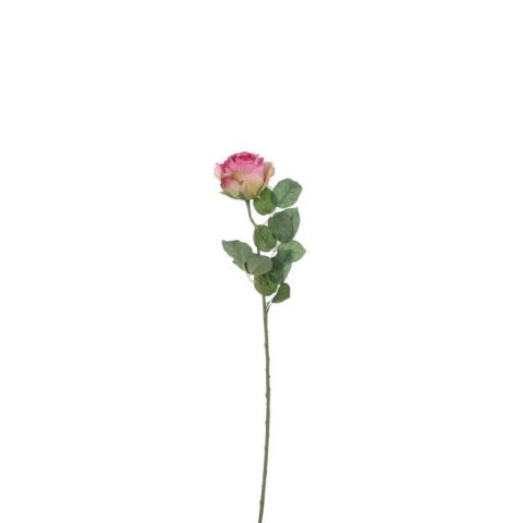 Kunstlill roos tumeroosa 69cm