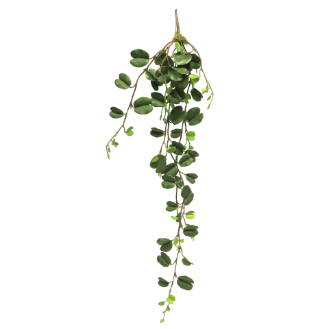 Kunstlill rohelised lehed rippuvad 99cm