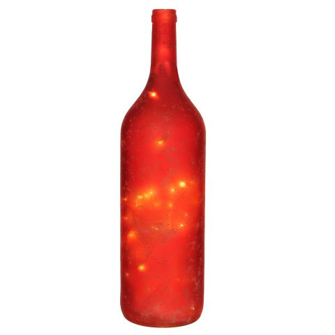 LED tuled punases pudelis h53xd15cm 40LED