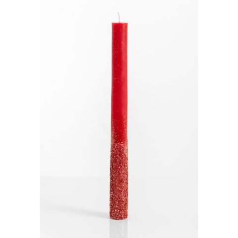 Küünal punane sädelusega d2,2 x 25cm 2tk
