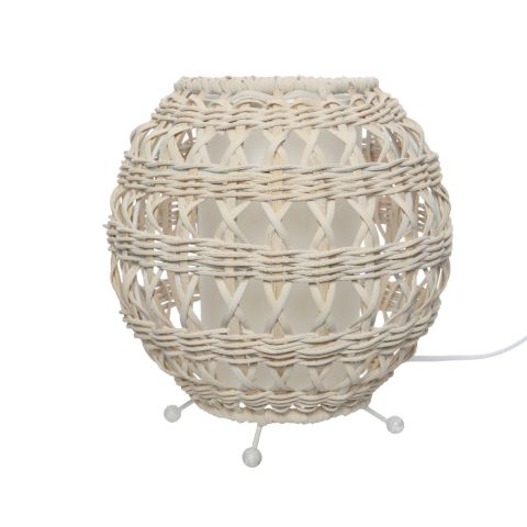 Lamp Rattan Bamboo d21,5x20,5cm