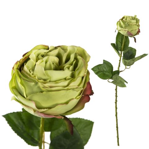 Kunstlill roos roheline